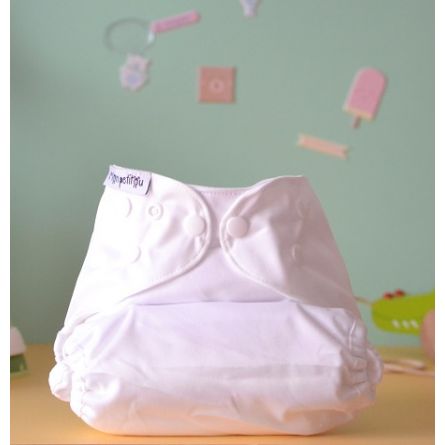 Eco+ Blanc Couche lavable pas cher TE2