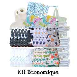 Kit Economique - Pack couches lavables (pack couches lavables pas cher)