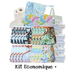 Kit Economique + (Pack couches lavables te2)