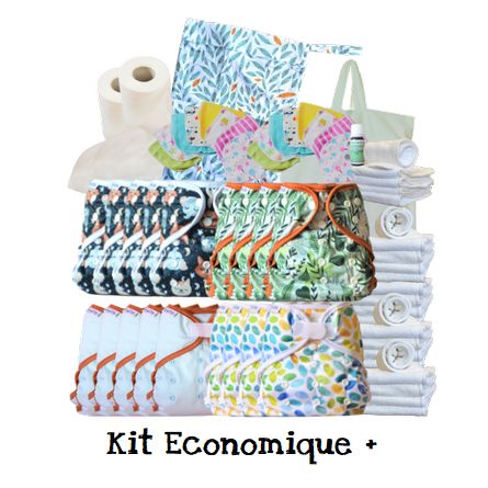 Kit Economique + (Pack couches lavables te2)