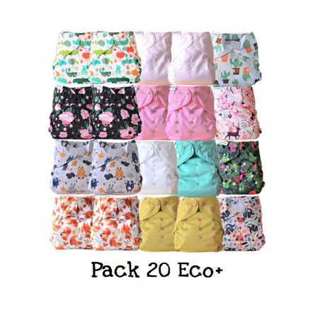 TE2 Eco + : Pack couches lavables TE2 pas cher