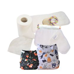 Kit Découverte Newborn-Eco+ (Pack couches lavables te2 - couches lavables bébé)