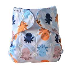 Eco+ Fun Poulpy Couche lavable pas cher (couches lavables TE2)