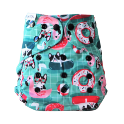 Eco+ Fun Dog Pool Couche lavable pas cher (couches lavables TE2)