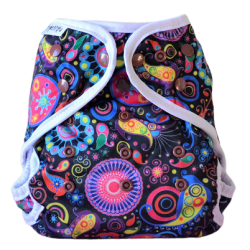 Flex Fun Flower Power Couches lavables TE2 (couche lavable fine - couche lavable bambou)