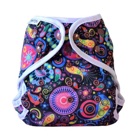 Flex Fun Flower Power Couches lavables TE2 (couche lavable fine - couche lavable bambou)