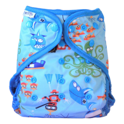 Flex Fun Submarine Couches lavables TE2 (couche lavable fine - couche lavable bambou)