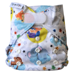 Newborn Dans les Nuages Couche lavable nouveau né (couches lavables TE2)