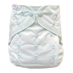 Eco+ Bleu Pastel Couche lavable pas cher (couches lavables TE2)