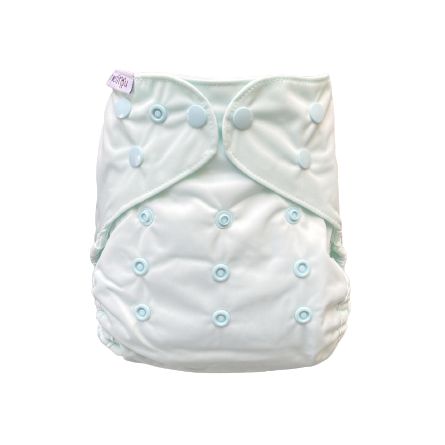 Eco+ Bleu Pastel Couche lavable pas cher (couches lavables TE2)