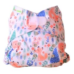 Bum nappy Fox Forest Couches lavables TE1 pas cher (couche lavable intégrale)