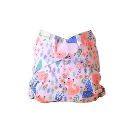 Bum nappy Fox Forest Couches lavables TE1 pas cher (couche lavable intégrale)