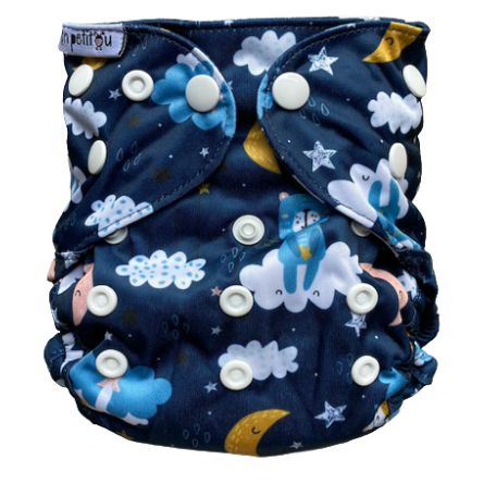 Newborn Good Night Couche lavable nouveau né (couches lavables TE2)