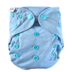 Newborn Bleu Couche lavable nouveau né (couches lavables TE2)