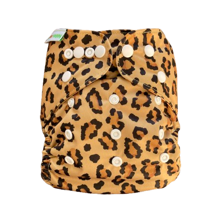 Bum nappy Leopard Couches lavables TE1 pas cher (couche lavable intégrale)